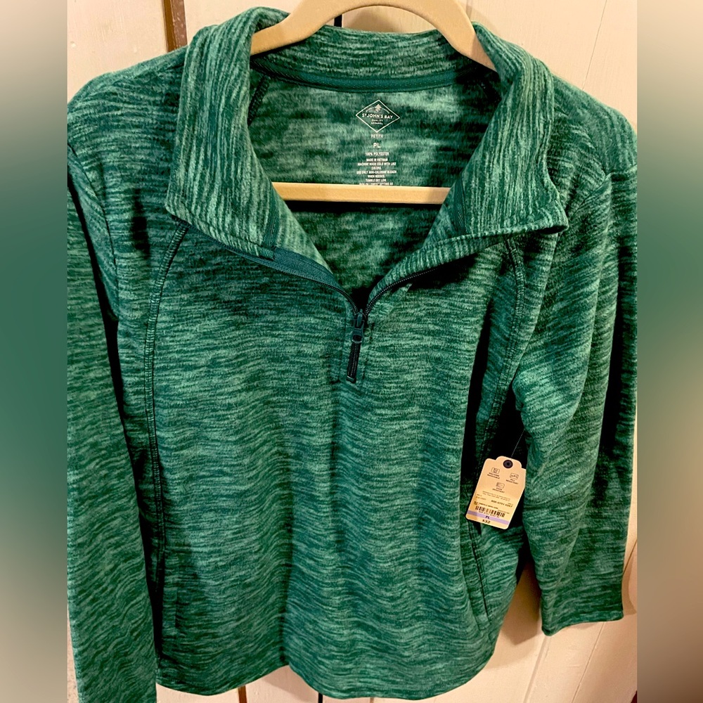 Fleece 1/4 zip jacket